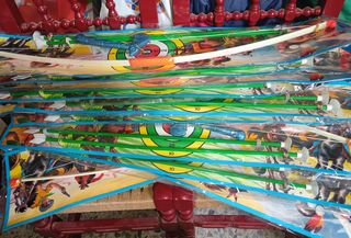 15 ARCOS Y FLECHAS JUGUETE MITICO VINTAGE AÑOS 80