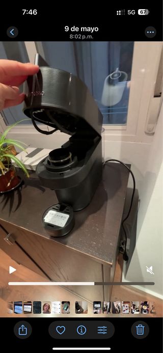 Macchina da caffè Nespresso Vertuo Pop Nero