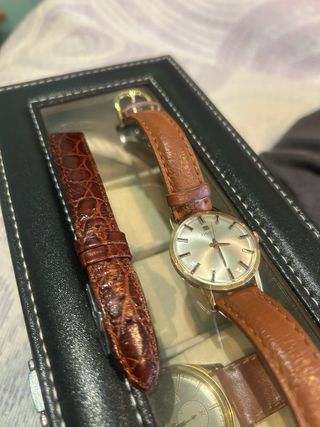 Reloj Tissot Dorado y Marrón