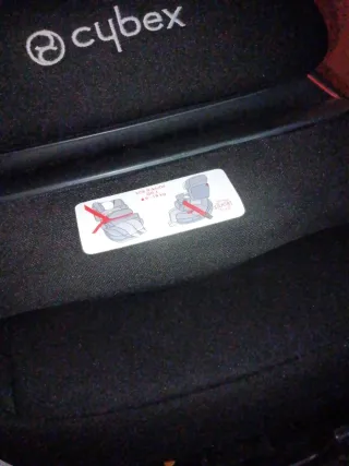 Silla de coche Cybex negra