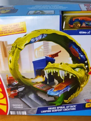 Hot Wheels City Snake Spiral Attack