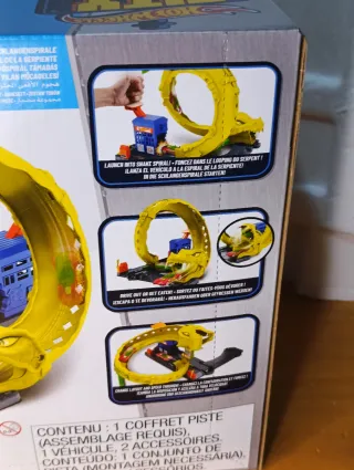 Hot Wheels City Snake Spiral Attack