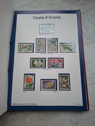 Francobolli Asia Oceania Fabbri