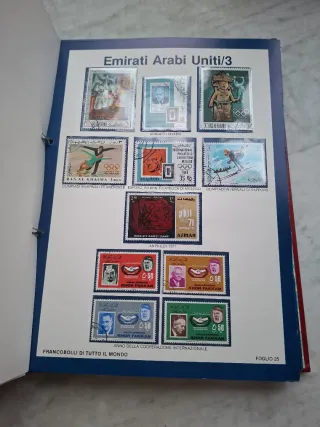 Francobolli Asia Oceania Fabbri