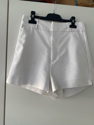 Pantalón corto blanco