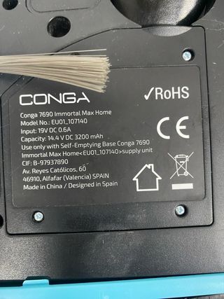 Robot aspirador Conga 7690