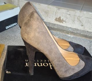 Décolleté Primadonna donna nero/grigio