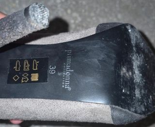 Décolleté Primadonna donna nero/grigio