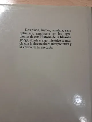 Historia de la filosofía griega