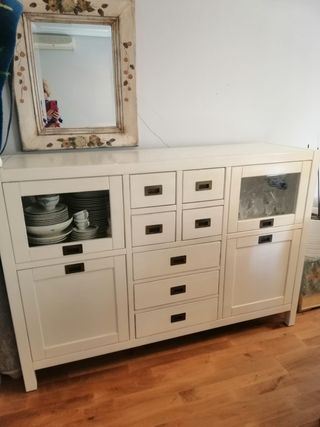 Aparador Banak Blanco Lacado