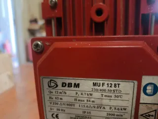 Grupo Presión Bomba Eléctrica DBM