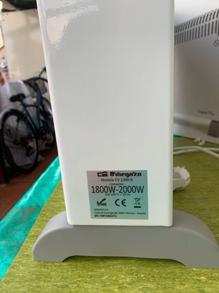 Convector Orbegozo Confort Plus CV 2300 B