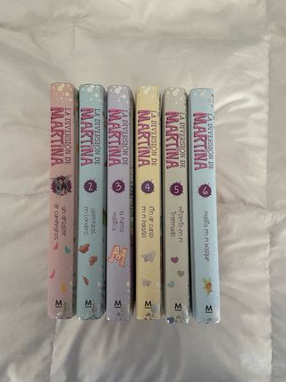 6 libros de la diversión de Martina