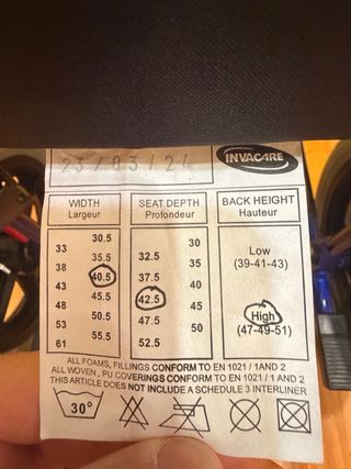 Silla de ruedas Invacare Alu lite