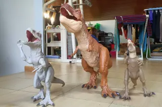 Lote Dinosaurios Juguete Grandes