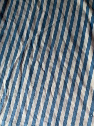 Canottiera Tezenis a righe blu e bianche