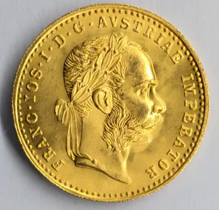 1 Dukat Oro Hungría Francisco José I Emperador