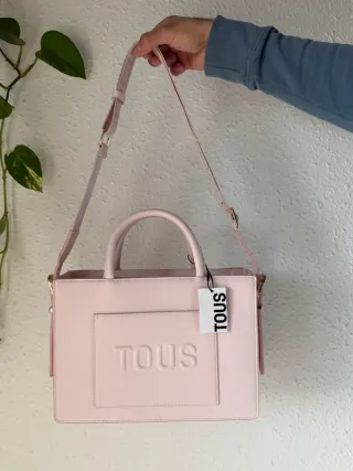 Bolso Tous Rosa Bebé Nuevo con Etiquetas