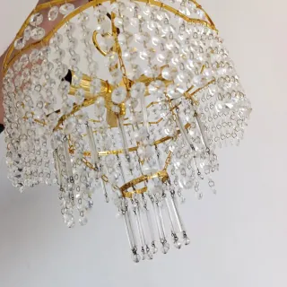 Lámpara lágrimas cristal