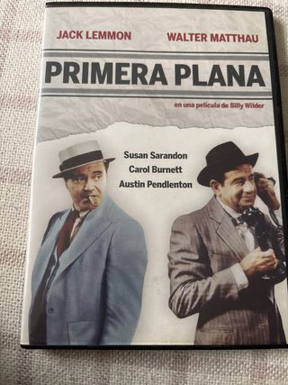 DVD Primera Plana (The Front Page)