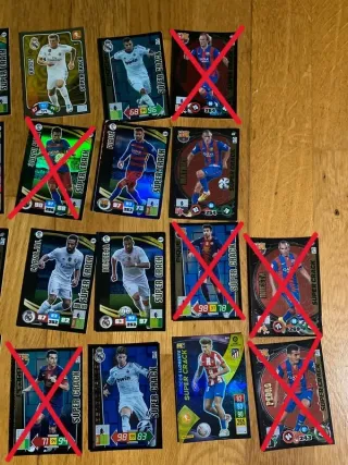 Adrenalyn SuperCracks Colección Fútbol