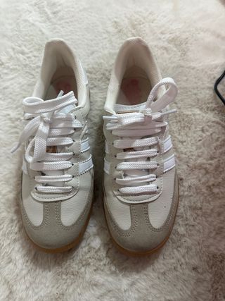Adidas Samba Talla 36 Beige/Blanco