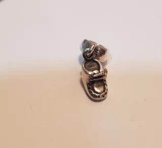 Lote 5 Charms Pandora Corazón, Llave, Lazo