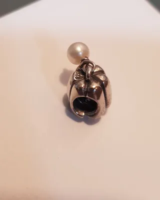 Lote 5 Charms Pandora Corazón, Llave, Lazo