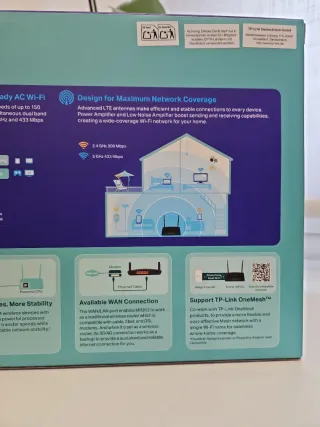 Router TP-Link Archer MR202 4G LTE AC750