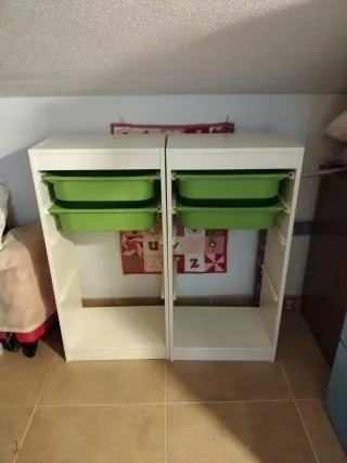 2 Muebles Almacenaje Trofast