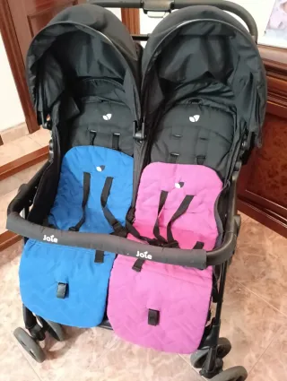 Silla gemelar Joie como nueva