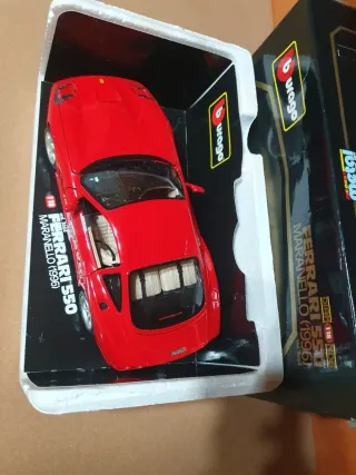Ferrari 550 Maranello Bburago scala da 1/18