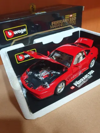 Ferrari 550 Maranello Bburago scala da 1/18