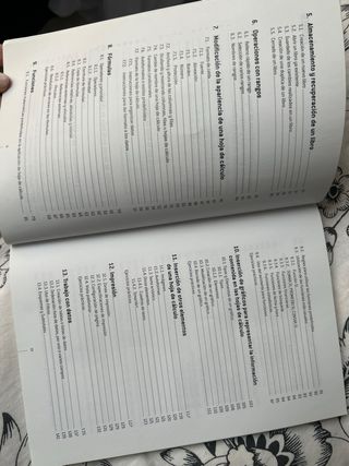 Aplicaciones informáticas de hojas de cálculo. ...