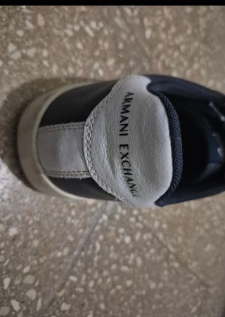 Scarpe Armani Exchange ragazzo blu/bianco