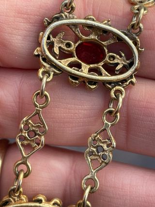 Bracciale vermeil antico