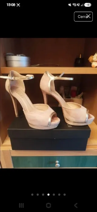 Pack de zapatos de tacon de tallas 39-40