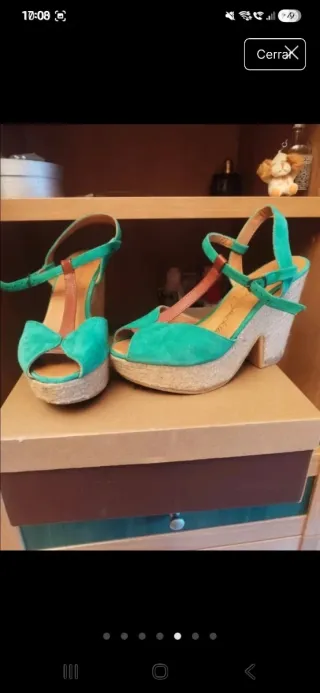 Pack de zapatos de tacon de tallas 39-40