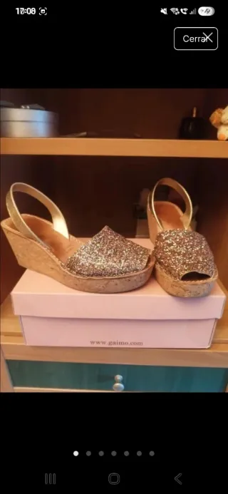 Pack de zapatos de tacon de tallas 39-40