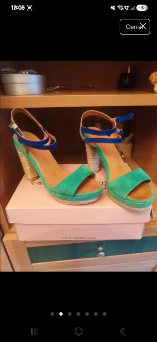 Pack de zapatos de tacon de tallas 39-40