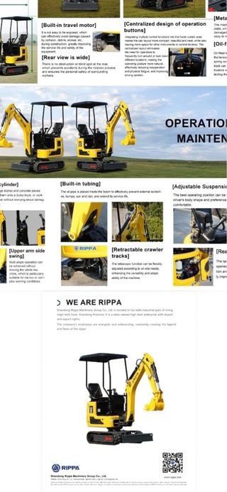 Mini Excavadora R319 Pro Kubota