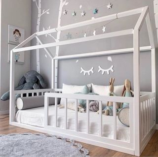 Cama Casita Infantil 90cm