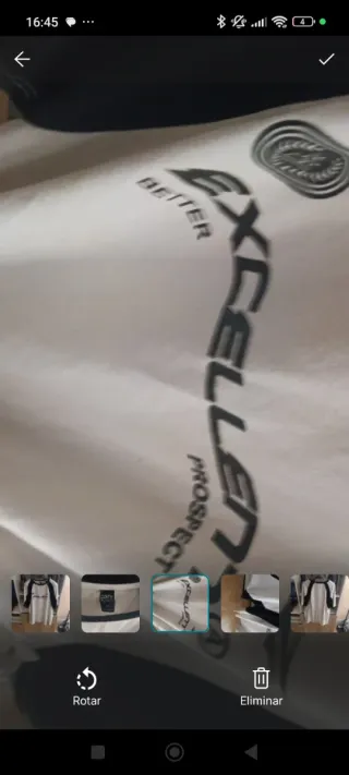 Camiseta Aeronautica Militare Blanca y Negra