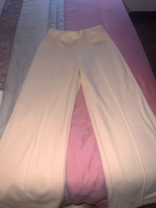 Conjunto Sudadera y Pantalón Ancho Beige