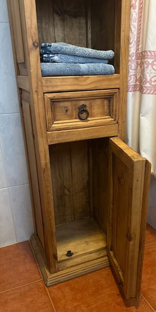 Mueble Estantería Madera Roble natural, versátil