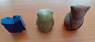 Figuras de búhos pequeñas