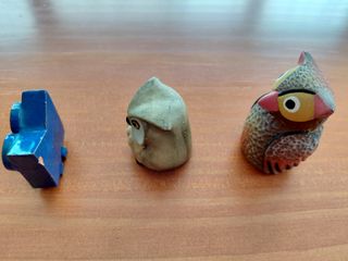 Figuras de búhos pequeñas