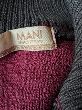 Jersey Hombre Cremallera Talla XL Morado