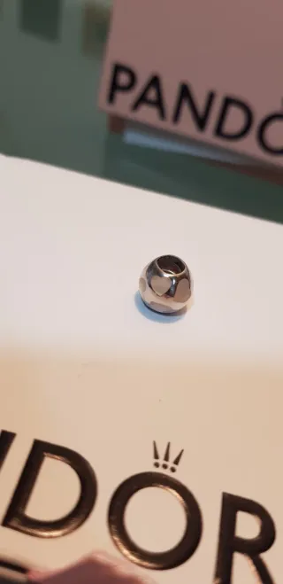 Lote 5 charms Pandora cristal murano