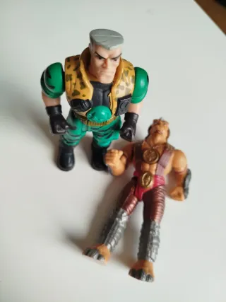 Figuras Pequeños Guerreros Lucha